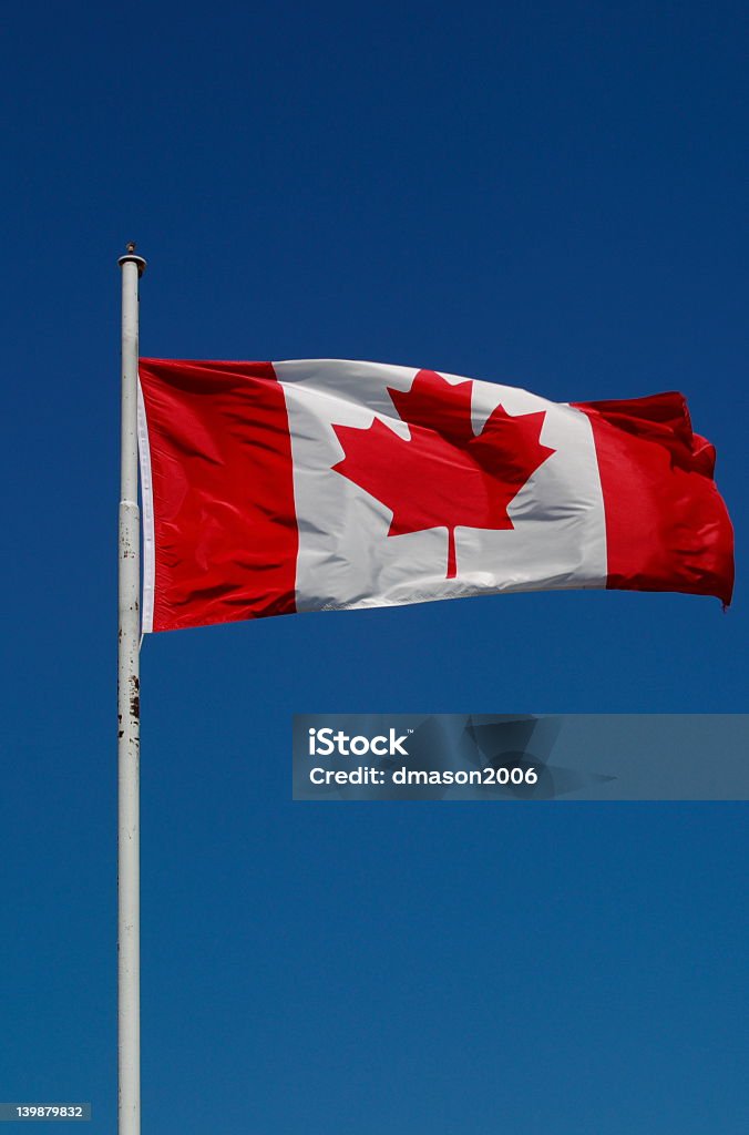 Канадский флаг - Стоковые фото Канада роялти-фри