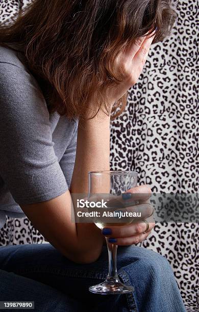 Depressed Drunk 4 Stock Photo - Download Image Now - Adult, Adults Only, Alcohol - Drink