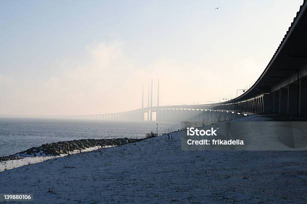 Ponte - Fotografie stock e altre immagini di Danimarca - Danimarca, Inverno, Treno