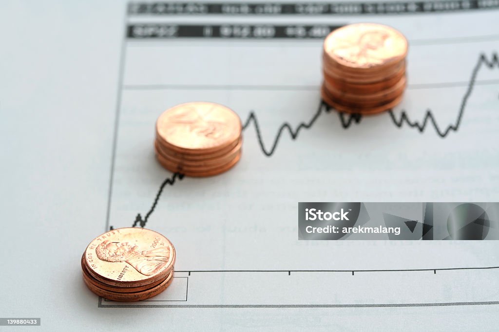 Investment analysis Stock investment analysis Stock Market and Exchange Stock Photo