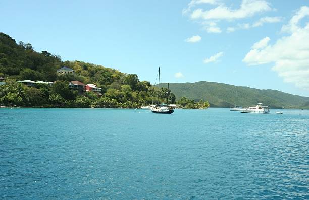 istock Sailboat at Sopper's Hole 139880599