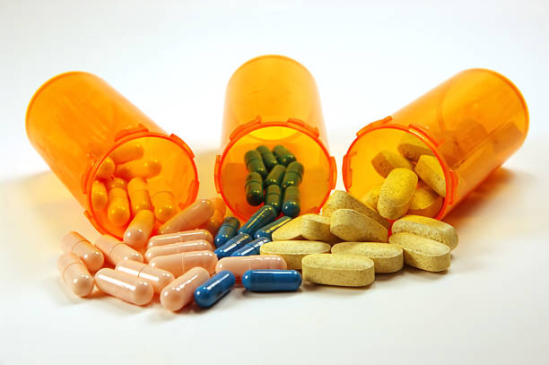 istock Medicine Bottles and Pills 139880703