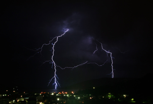 lightning storm