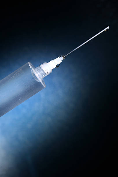 Syringe stock photo