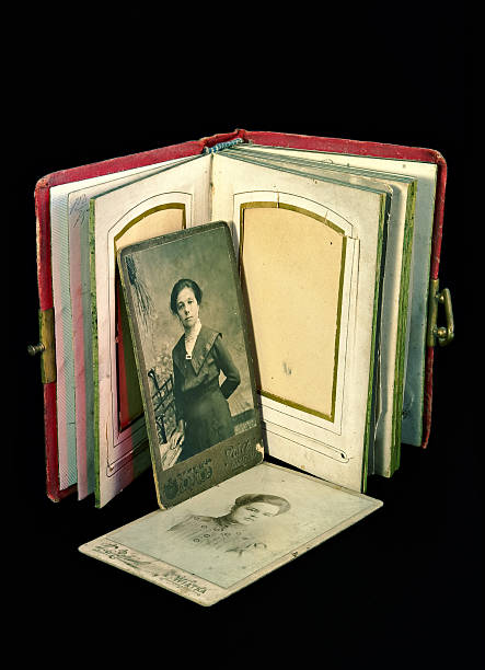 istock Ancient family album 139881132