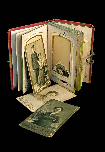 istock Ancient family album 139881552