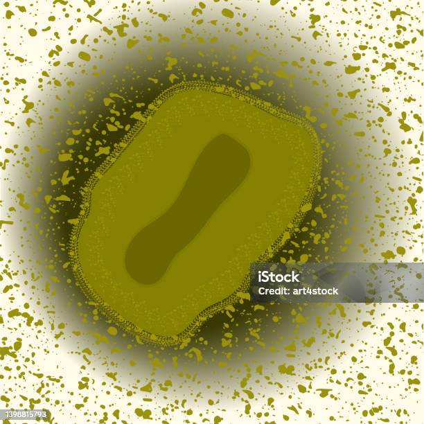 Monkeypox Virus Infection Structure In Close Up Stok Vektör Sanatı & Maymun çiçeği hastalığı‘nin Daha Fazla Görseli - Maymun çiçeği hastalığı, Hastalık, Sağlık ve Tıp