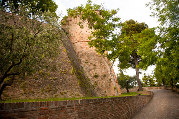 istock Montegridolfo, a medieval village fortified at sunset. Rimini, Emilia Romagna. Italy 1398817379
