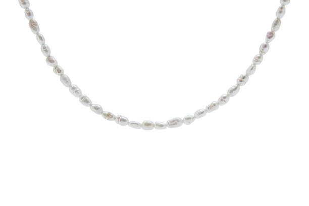 istock Pearl jewelry on a white background 1398818692