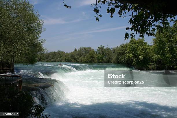 Manavgat Waterfall Stock Photo - Download Image Now - Alanya, Antalya Province, Blue
