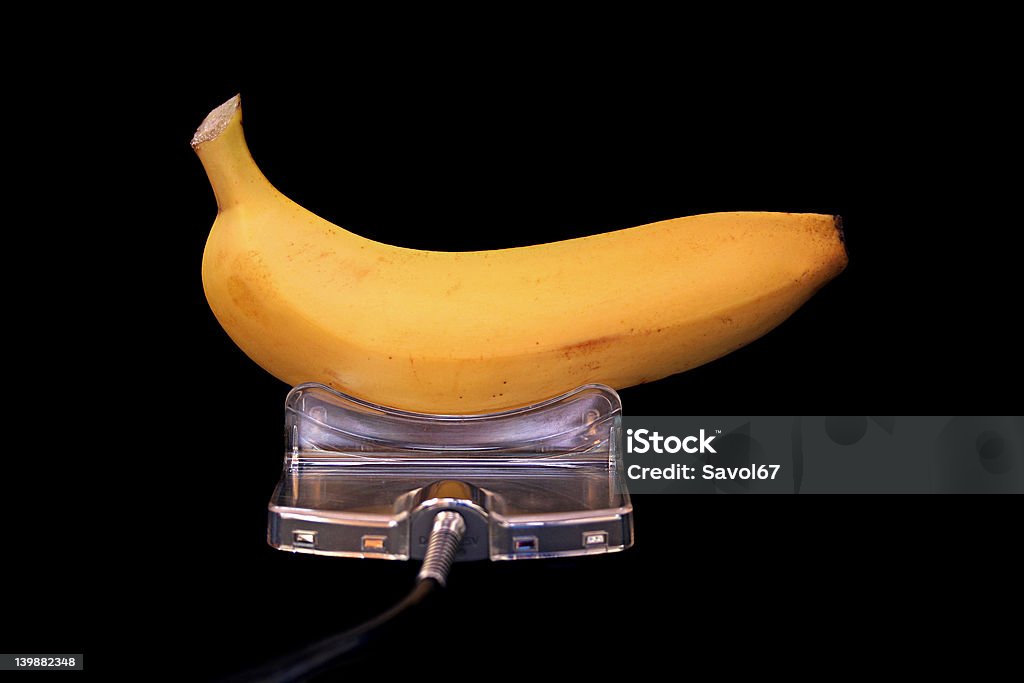 Owoce energii banana - Zbiór zdjęć royalty-free (Aspiracje)