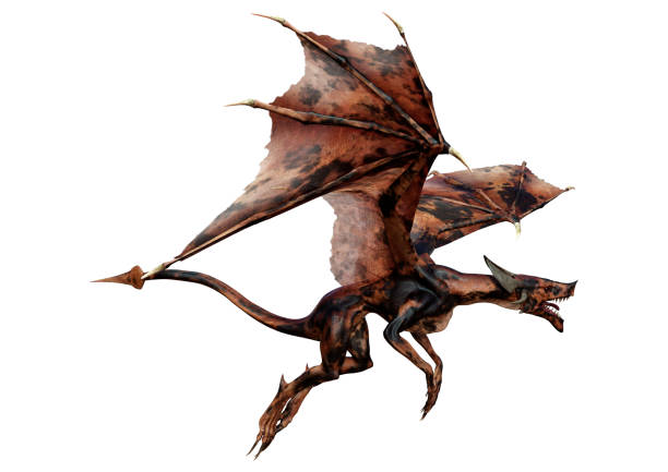 istock 3D Rendering Fairy Tale Dragon on White 1398826665