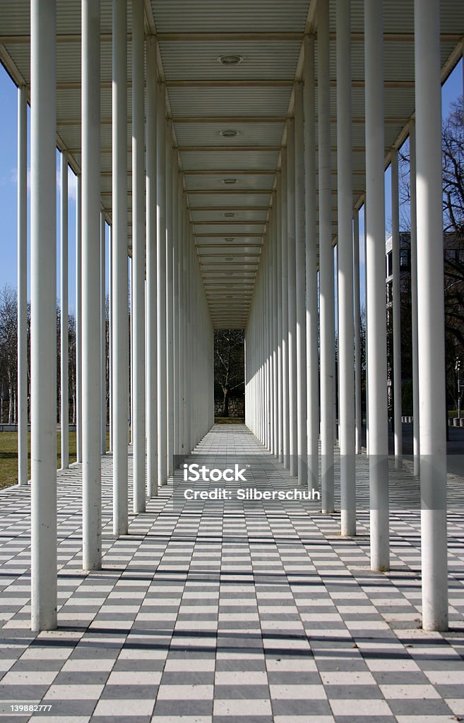 Os pilares da cidade - Royalty-free A caminho Foto de stock