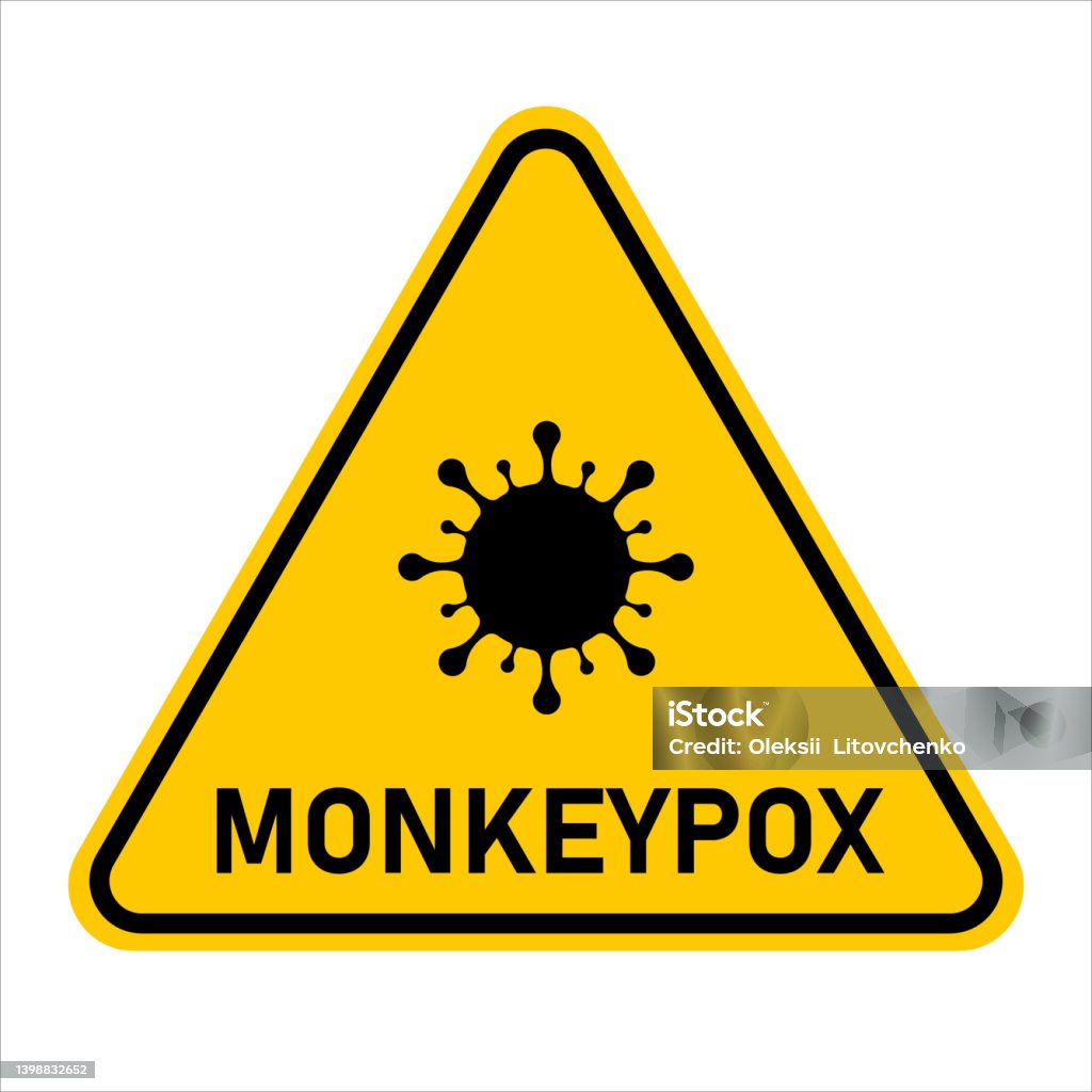 Variole du singe. - clipart vectoriel de Orthopoxvirose simienne libre de droits