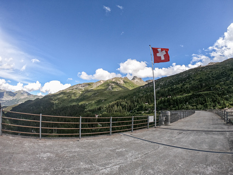 Alpine lake, Switzerland