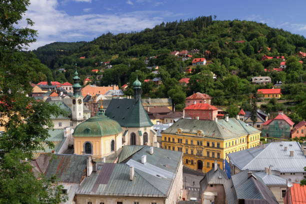 istock Historic mining town Banska Stiavnica, Slovakia 1398845668