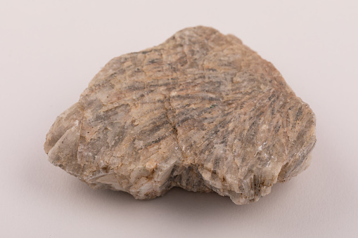 crystaline Barite or Barytes mineral sample- clear or translucent dense mineral collected from the UK