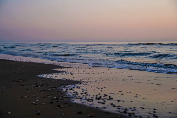 istock Sunset on the Beach in Noordwijk 1398848955