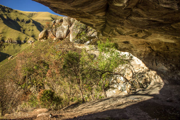 istock Sheltering in a cave in the Drakensberg Mountains 1398850078