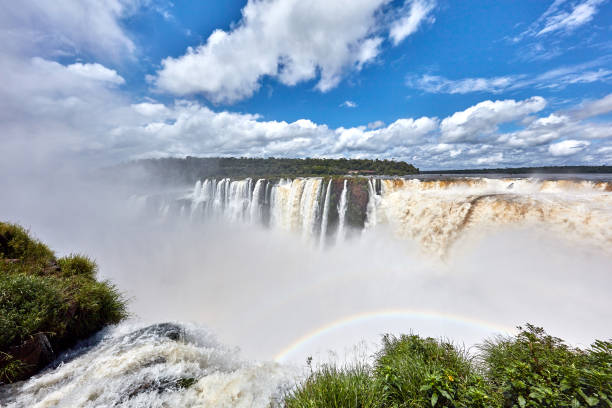 istock Lguazu Falls at Sunny Day, Argentina 1398850723