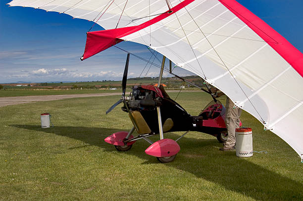 istock Close Up at Rear of Microlight aircraft 139885168