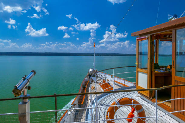 The paddle steamer Diessen on Lake Ammersee, Fuenfseenland, Upper Bavaria, Germany, Europe