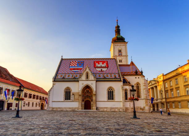 istock St. Mark's Church and square in Zagreb, Croatia 1398862827
