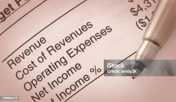 Pen On Target Performance Income Summary Stock Photo - Download Image Now - Analyzing, Black Color, Business