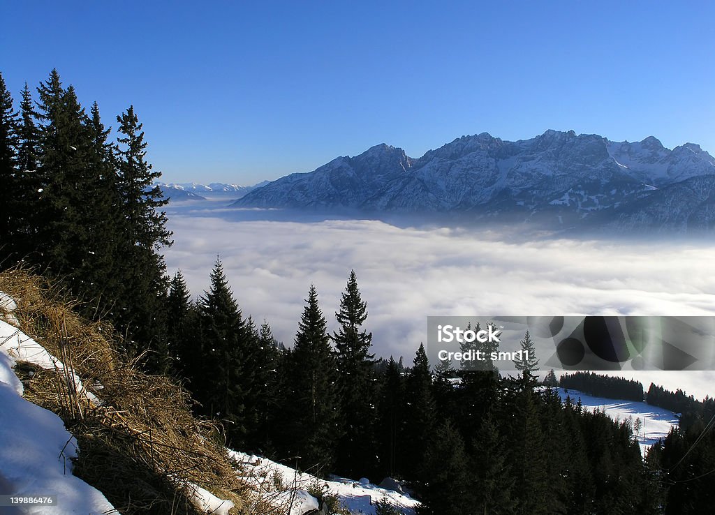 Góry widok w Austrii (Lienz - Zbiór zdjęć royalty-free (Austria)