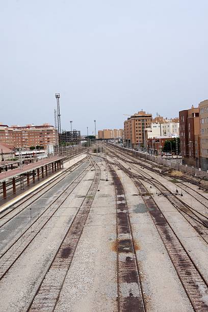 Railroad Track stock photo