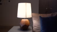 istock Motion of turn on the light in modern living room 1398868582
