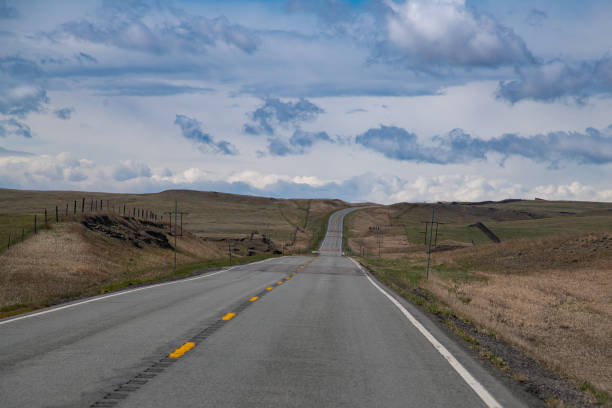 istock Northern Montana rural highway 1398869326