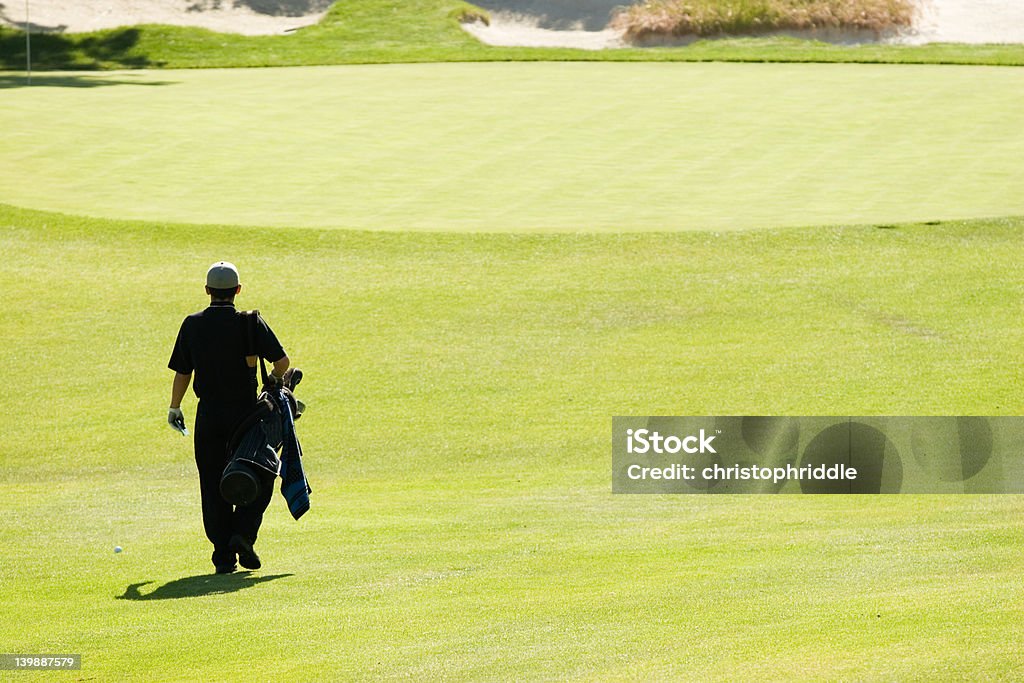 Na pole golfowe - Zbiór zdjęć royalty-free (Dorosły)
