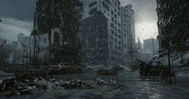 istock Post Apocalyptic Torrential Rain 1398876046