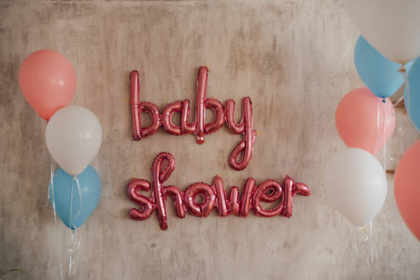 istock Welcome to the baby shower 1398876421