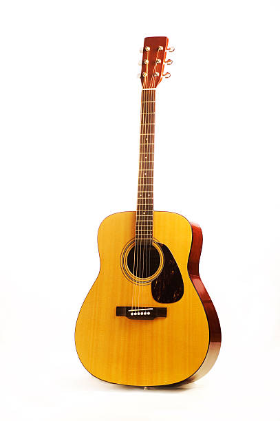 Guitarra acústica - foto de stock