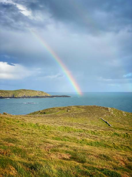 Rainbow off Seven Heads West Cork Ireland
