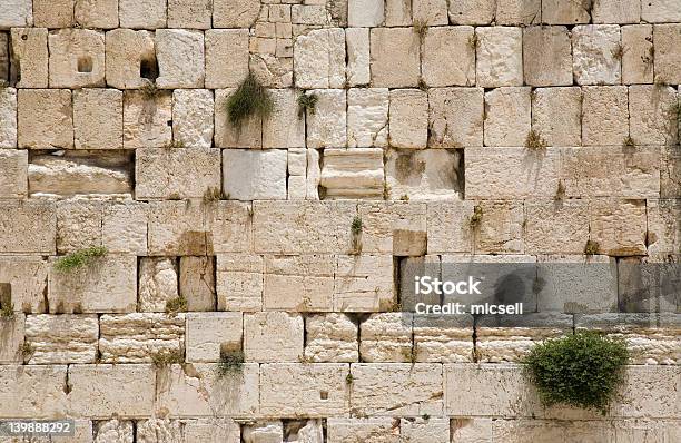 Стена Плача В Иерусалимекрупным Планом — стоковые фотографии и другие картинки Археология - Археология, Архитектура, Библия