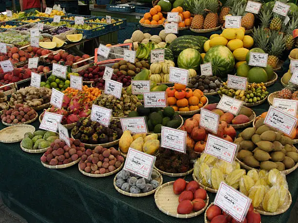 Fruits on Marketplace