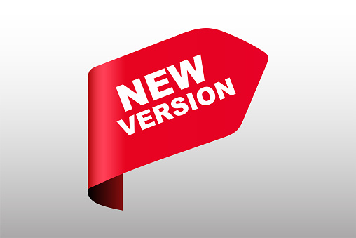 red flat web banner for latest version