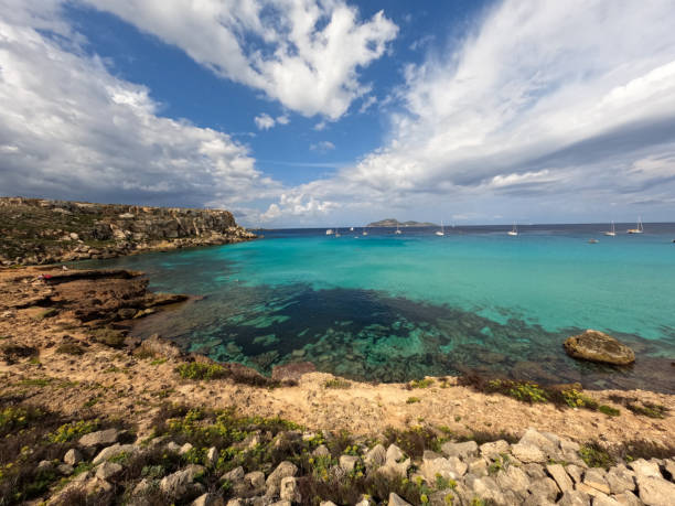istock Crystal clear Mediterranean sea, in Sicily 1398887486