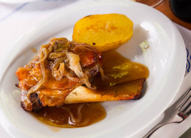 istock Beer roasted pork knuckle 1398889640