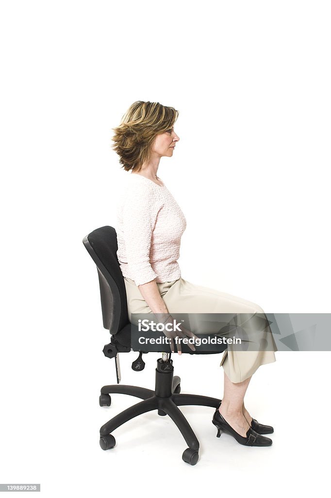 good posture Adult Stock Photo