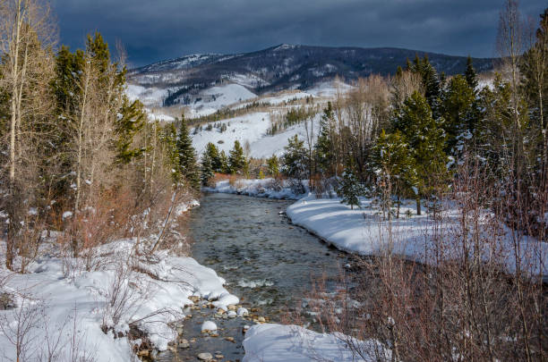istock The Blue River in Silverthorne, Colorado 1398895012
