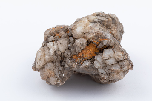 Feldspar mineral rock sample