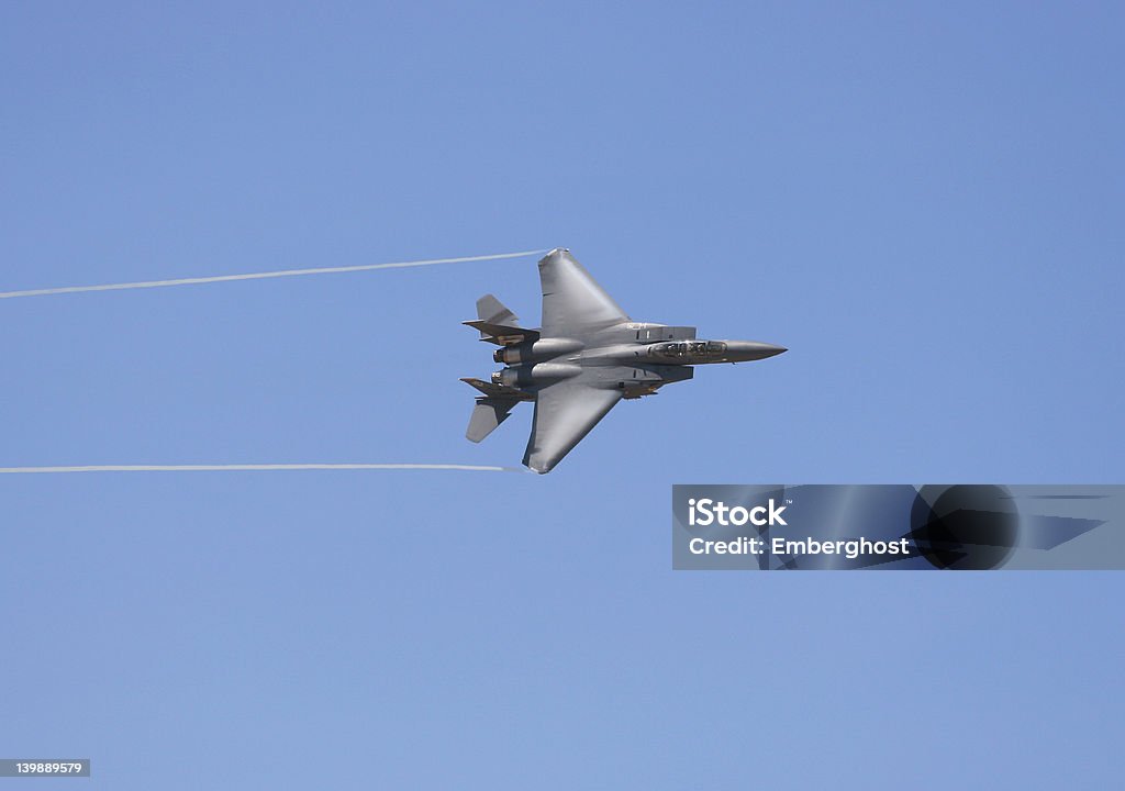 Contrails Jet - Foto stock royalty-free di Aereo di linea