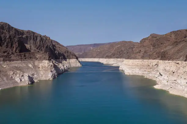 A view of Lake Mead, Nevada.