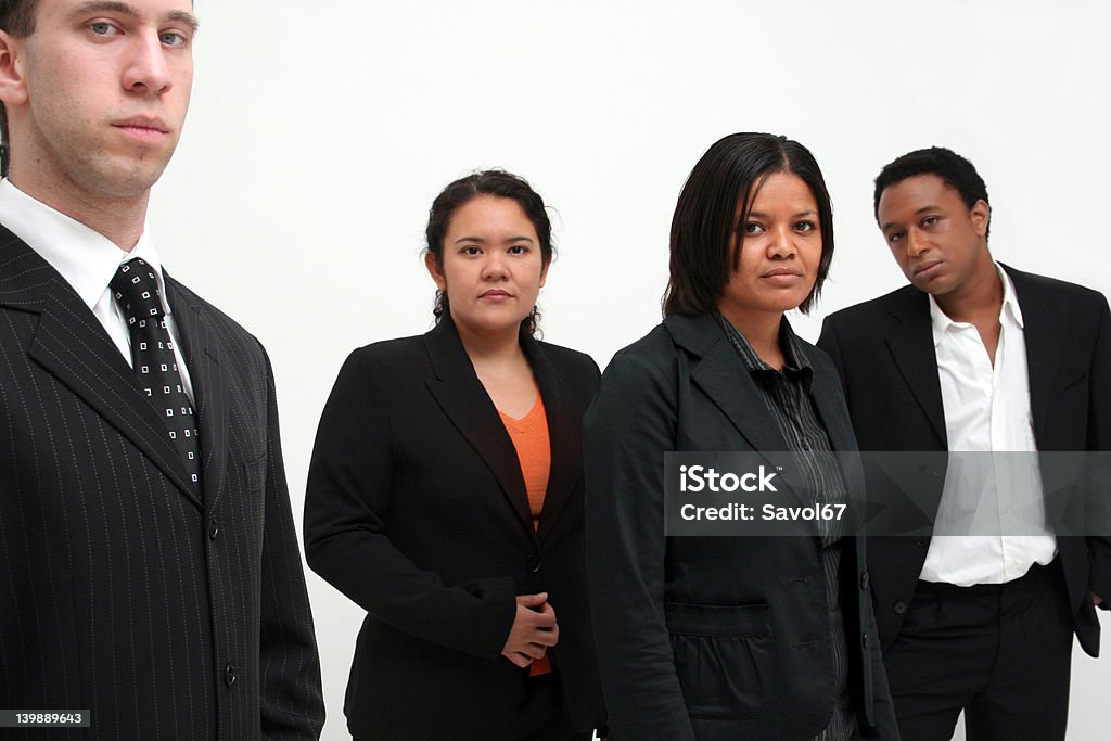 Бизнес-команда-расовым разнообразием - Стоковые фото 20-29 лет роялти-фри