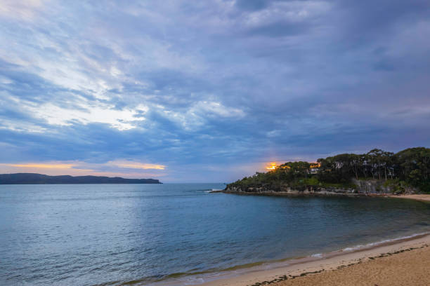 istock Cloudy sunrise seascape as a storm moves on 1398896656