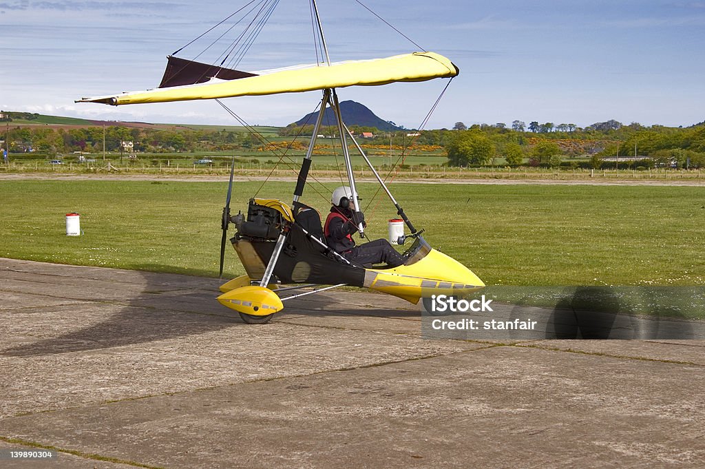 Microlight 대해 활주로 방문하시길 할인 - 로열티 프리 조종 스톡 사진